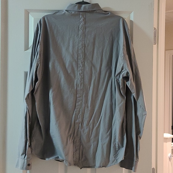 H&M Gray Button Down Shirt - Picture 7 of 7